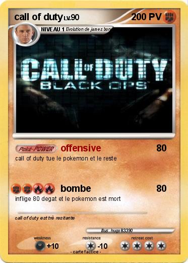 Pokemon call of duty