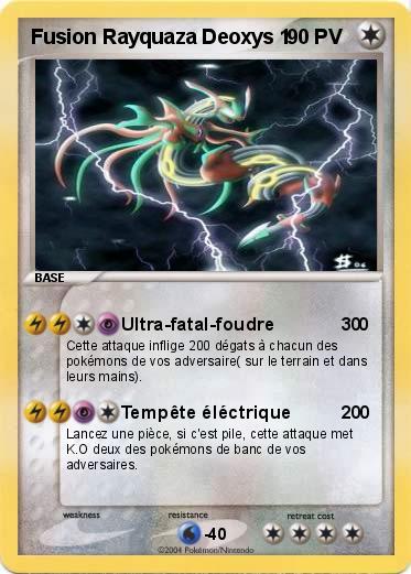 Pokemon Fusion Rayquaza Deoxys 1