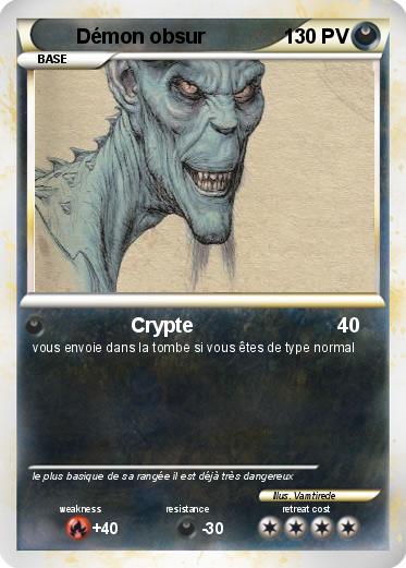 Pokemon Démon obsur