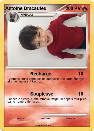 Pokemon Antoine Dracaufeu