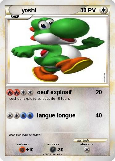 Pokemon yoshi