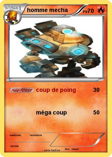 Pokemon homme mecha