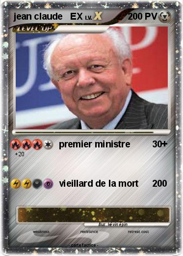 Pokemon jean claude   EX