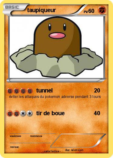Pokemon taupiqueur