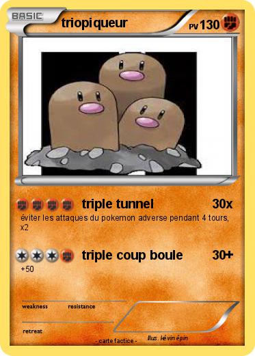 Pokemon triopiqueur