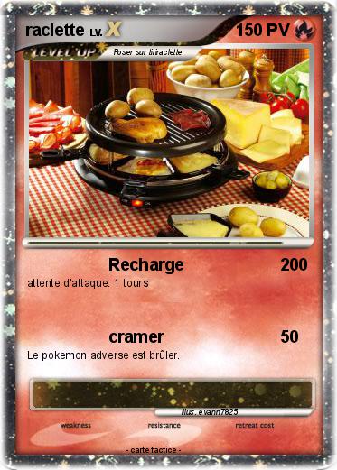 Pokemon raclette
