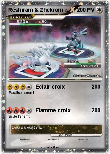 Pokemon Réshiram & Zhekrom