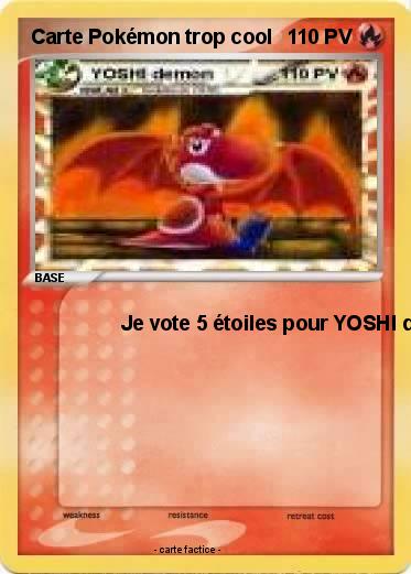 Pokemon Carte Pokémon trop cool