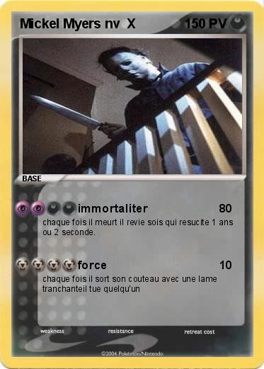 Pokemon Mickel Myers nv  X