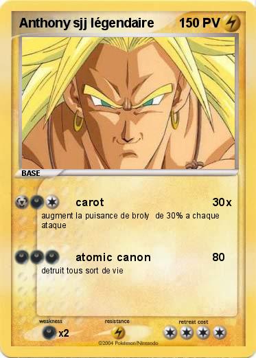 Pokemon Anthony sjj légendaire