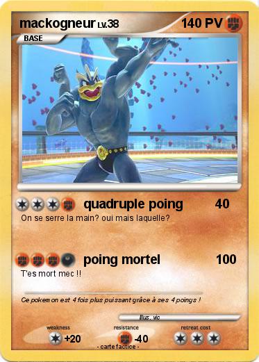 Pokemon mackogneur