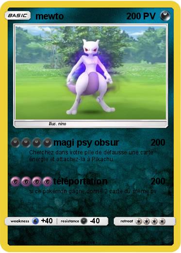 Pokemon mewto