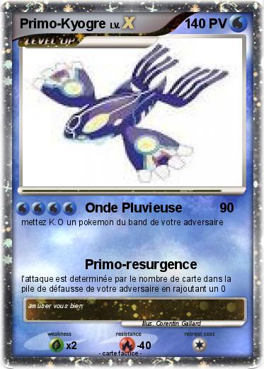 Pokemon Primo-Kyogre