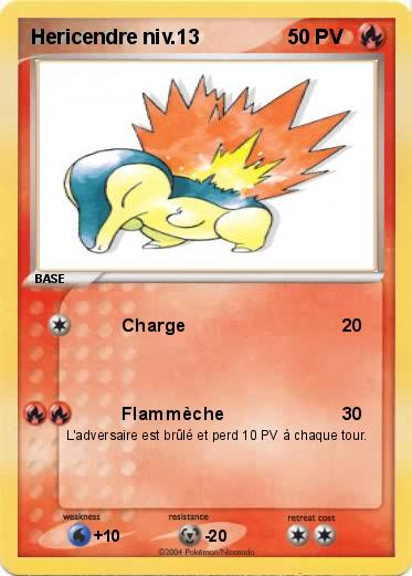 Pokemon Hericendre niv.13