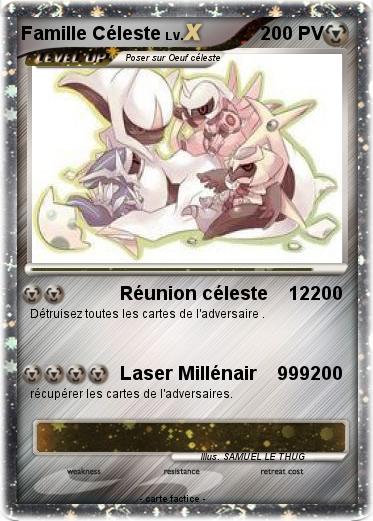 Pokemon Famille Céleste