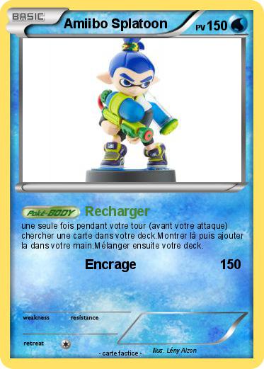 Pokemon Amiibo Splatoon