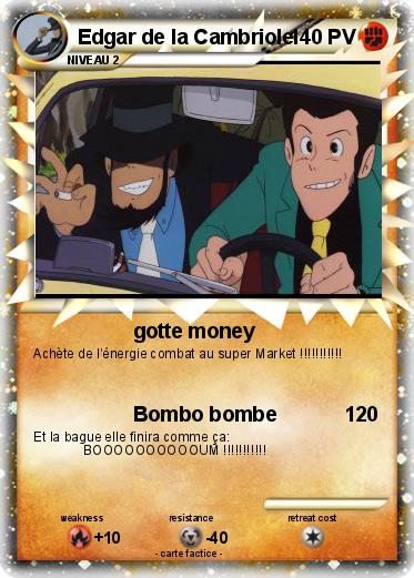 Pokemon Edgar de la Cambriole