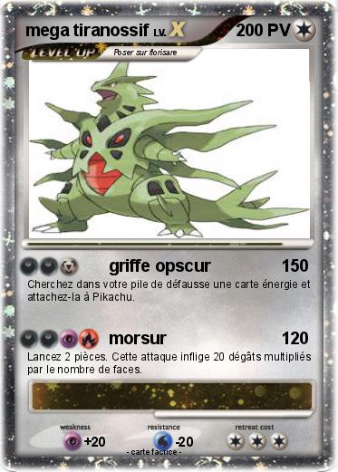 Pokemon mega tiranossif