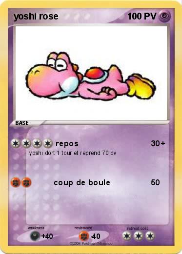Pokemon yoshi rose