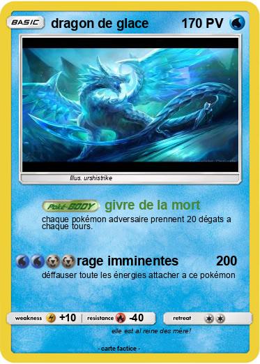 Pokemon dragon de glace