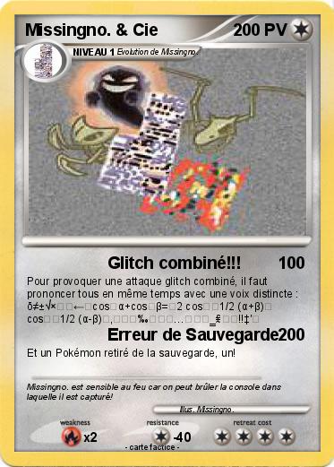 Pokemon Missingno. & Cie