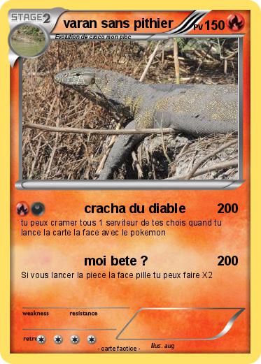 Pokemon varan sans pithier
