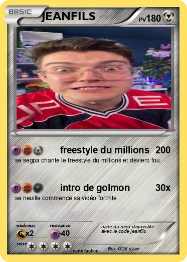 Pokemon JEANFILS