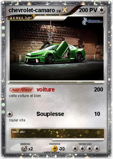 Pokemon chevrolet-camaro