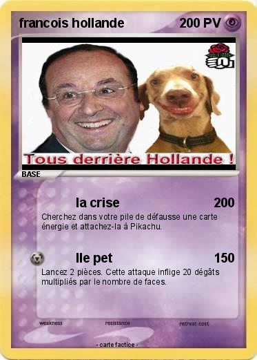 Pokemon francois hollande