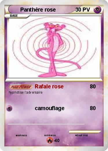 Pokemon Panthère rose