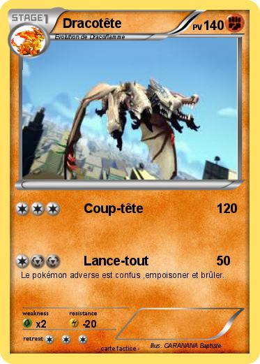 Pokemon Dracotête