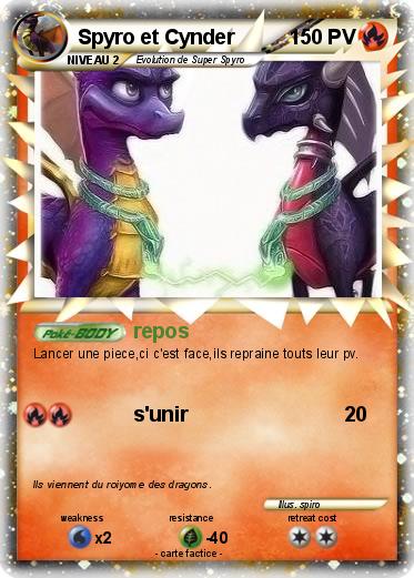 Pokemon Spyro et Cynder