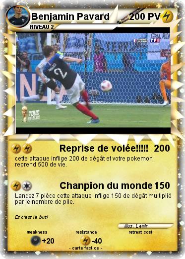 Pokemon Benjamin Pavard