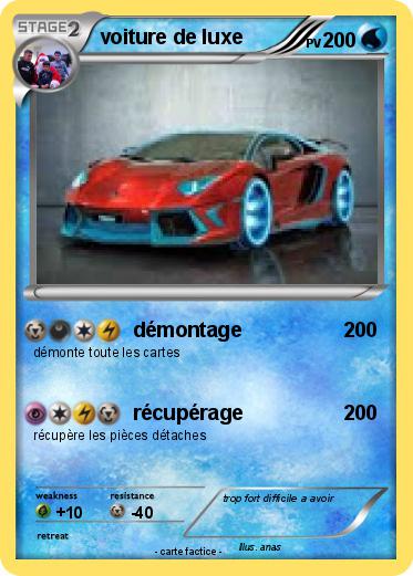 Pokemon voiture de luxe
