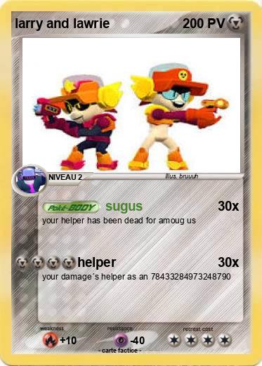 Pokemon larry and lawrie