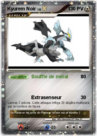 Pokemon Kyurem Noir
