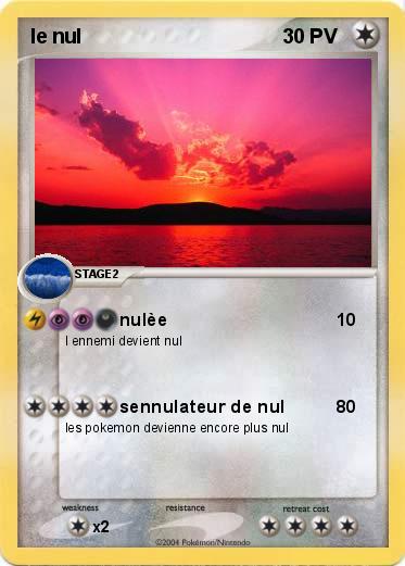 Pokemon le nul