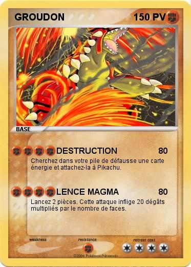 Pokemon GROUDON