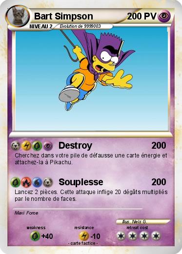 Pokemon Bart Simpson