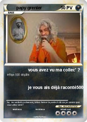 Pokemon papy grenier