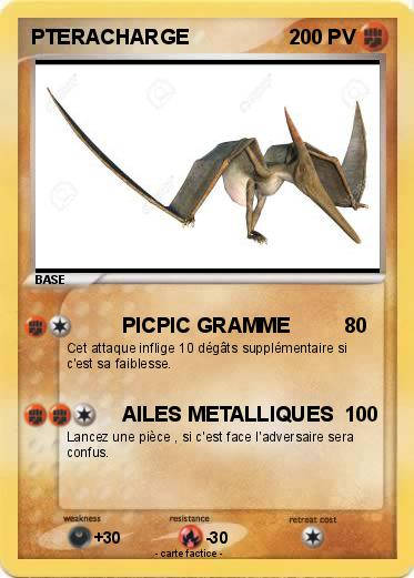 Pokemon PTERACHARGE