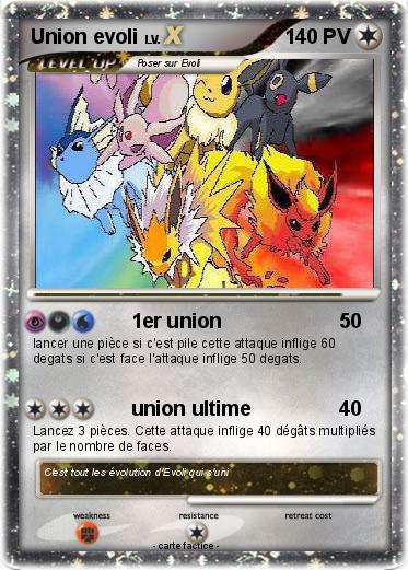 Pokemon Union evoli