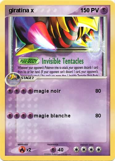 Pokemon giratina x