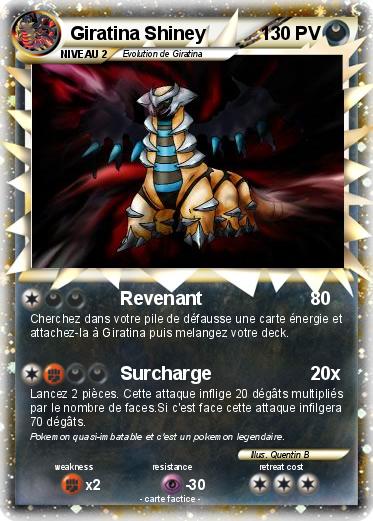Pokemon Giratina Shiney