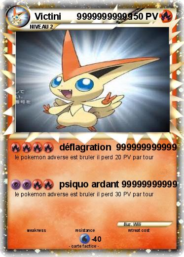 Pokemon Victini      99999999999