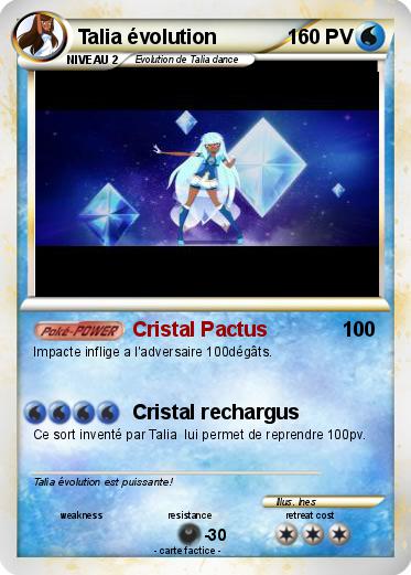 Pokemon Talia évolution