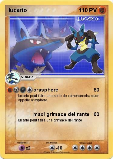 Pokemon lucario