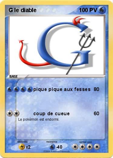 Pokemon G le diable