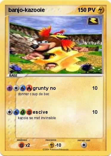 Pokemon banjo-kazooie