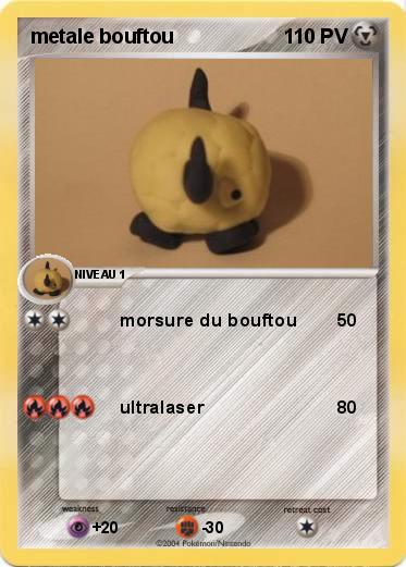 Pokemon metale bouftou